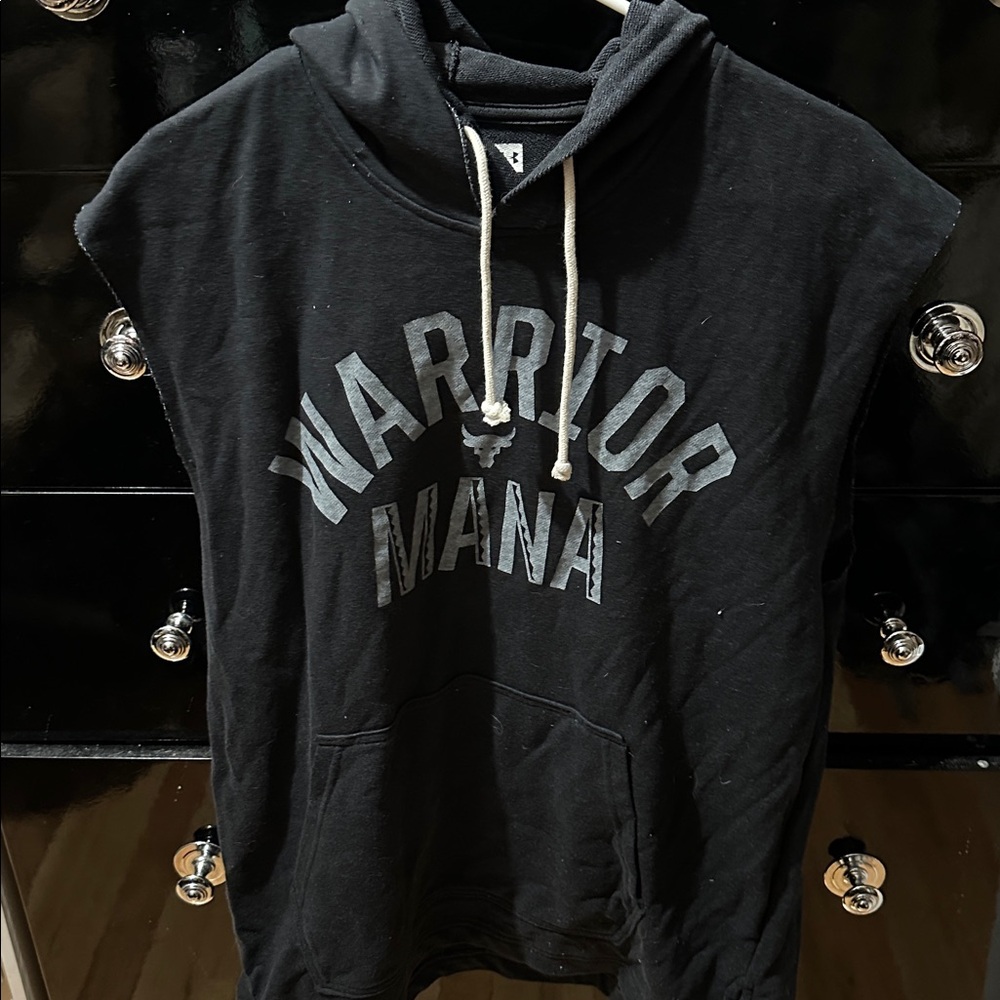 Under Armour Black Sleeveless Hoodie